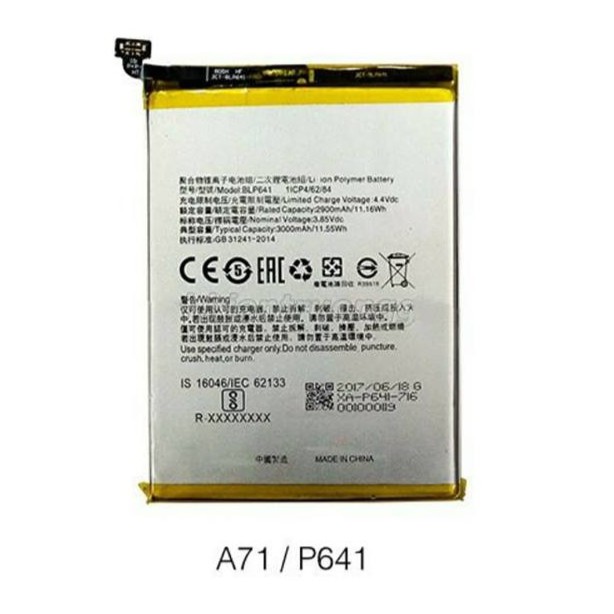 Thay pin Oppo A71
