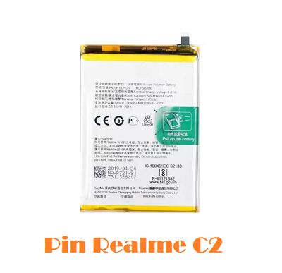 Thay pin Realme C2