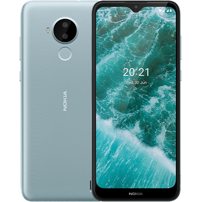 nokia c30 xanh