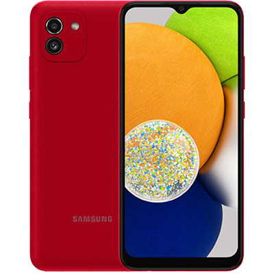 Samsung a03 đỏ