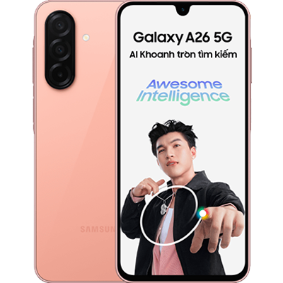 samsung a26 hồng