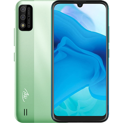 Itel A26 xanh