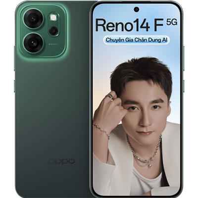 oppo-reno14-f-xanh lá