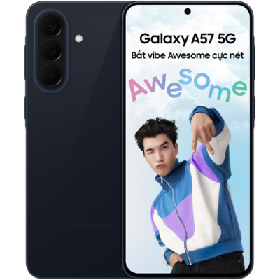 Galaxy A57 xanh
